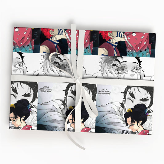 Demon Slayer for Xmas Holiday Gift Wrap
