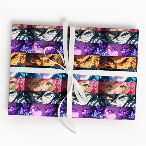 Kimetsu no Yaiba Wrapping Paper Sheet