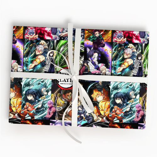 Demon Slayer Wrapping Paper Christmas Gift