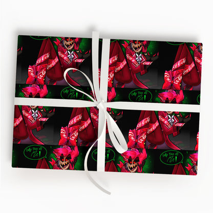 Hazbin Hotel Wrapping Paper Christmas Gift