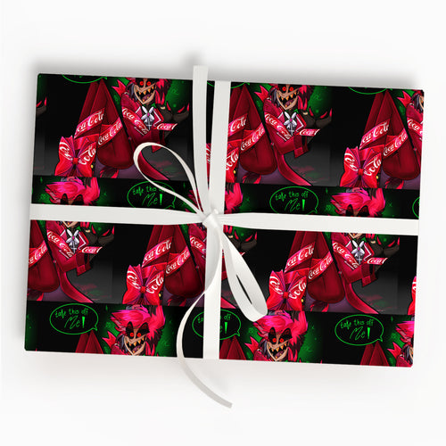 Hazbin Hotel Wrapping Paper Christmas Gift
