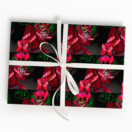Hazbin Hotel Wrapping Paper Christmas Gift