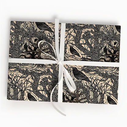 Gothic Birth Wrapping Paper