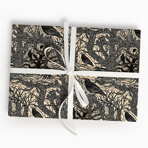 Gothic Birth Wrapping Paper