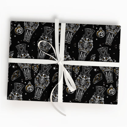Gothic Nutcracker Wrapping Paper