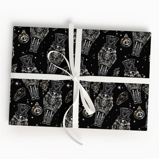 Gothic Nutcracker Wrapping Paper