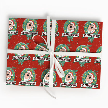 Santa Meme Wrapping Paper