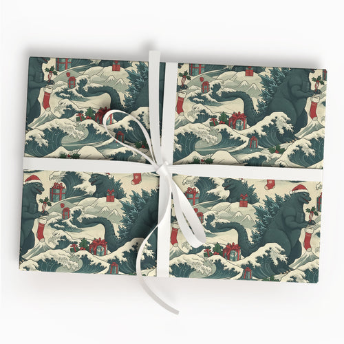 Godzilla Wrapping Paper Roll