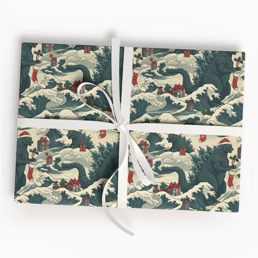 Godzilla Wrapping Paper Roll