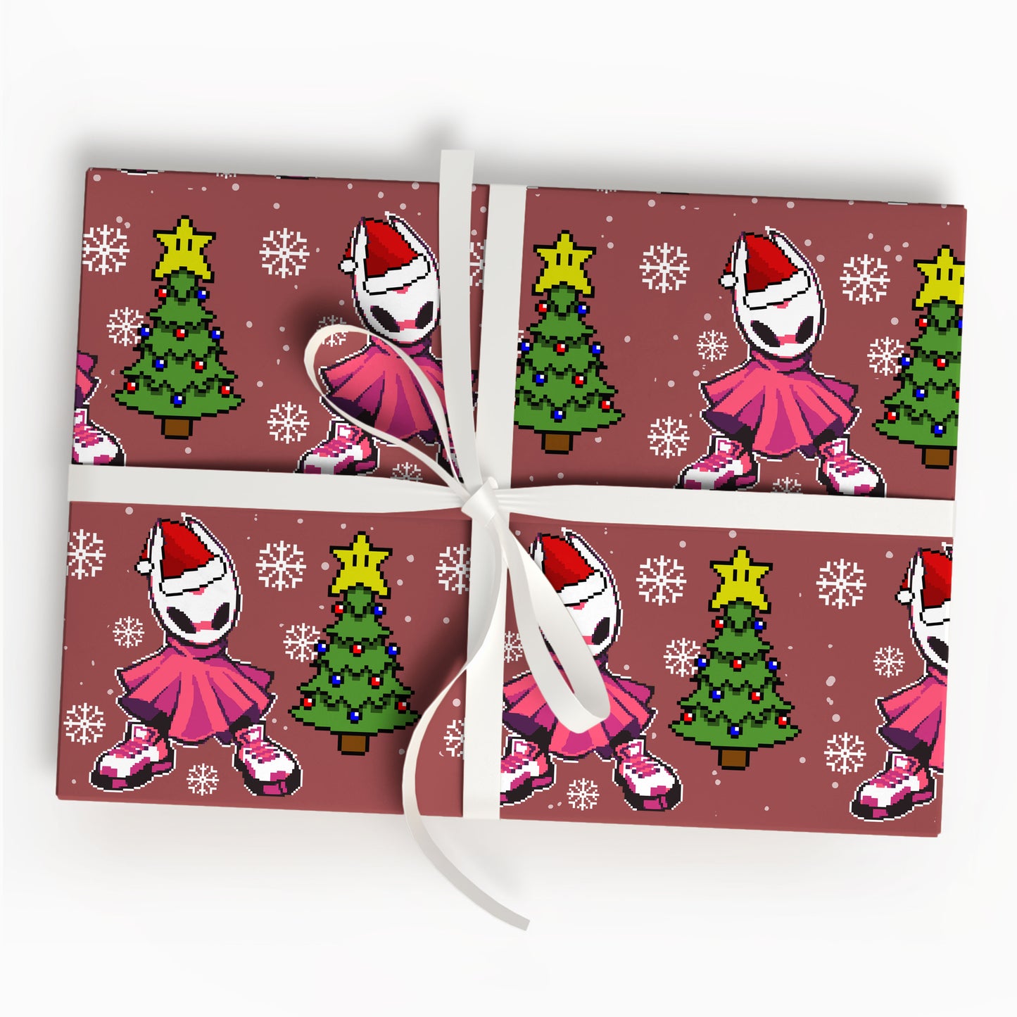 Gothic Hollow Knight Wrapping Paper Silksong Holiday Gift Roll