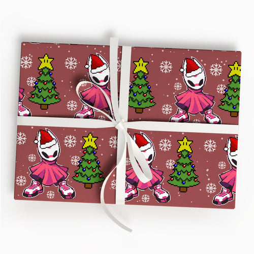 Gothic Hollow Knight Wrapping Paper Silksong Holiday Gift Roll