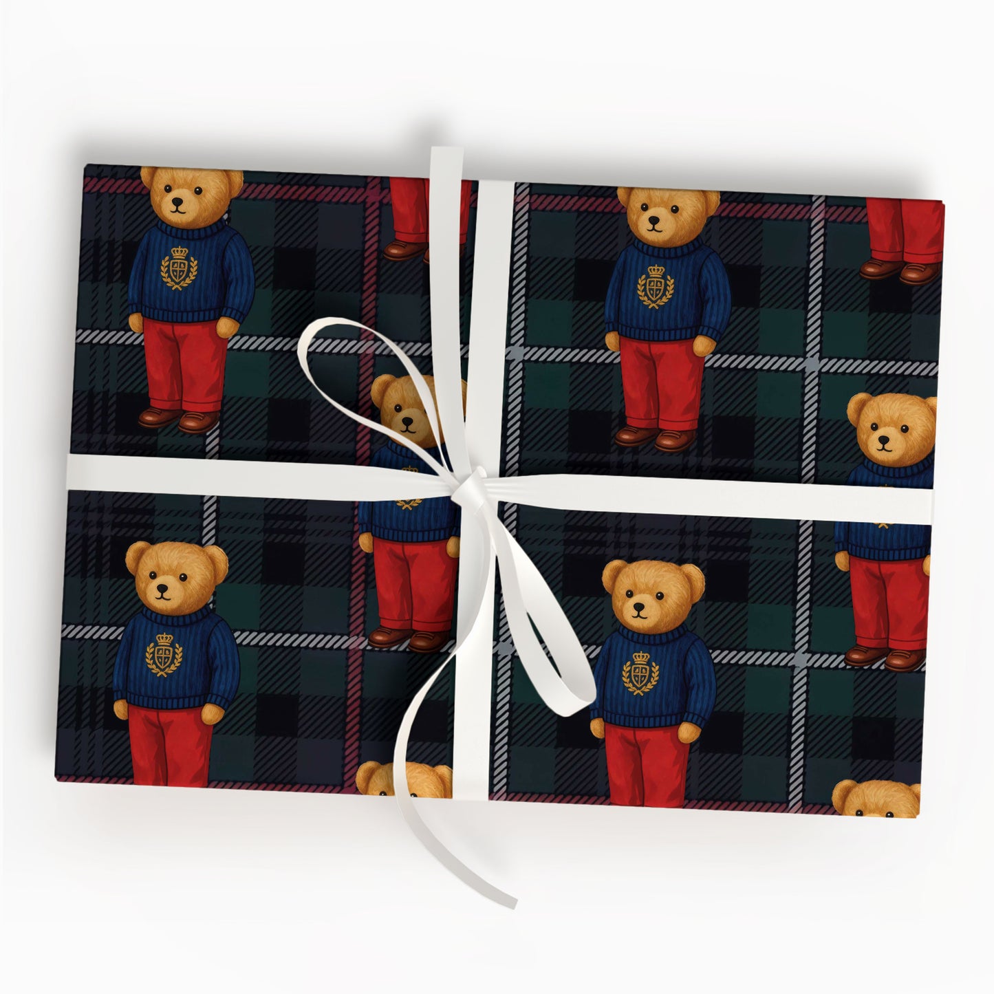 Teddy Bear Wrapping Paper Roll