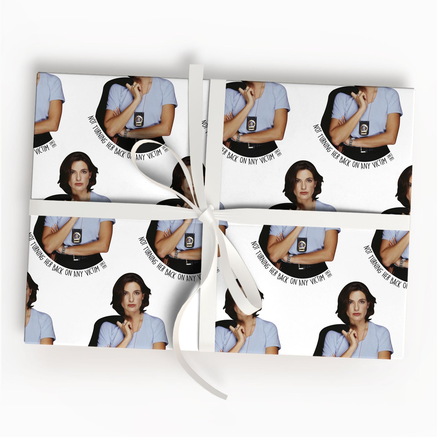 Law And Order Gift Wrap for Fans, Unique Holiday Wrapping