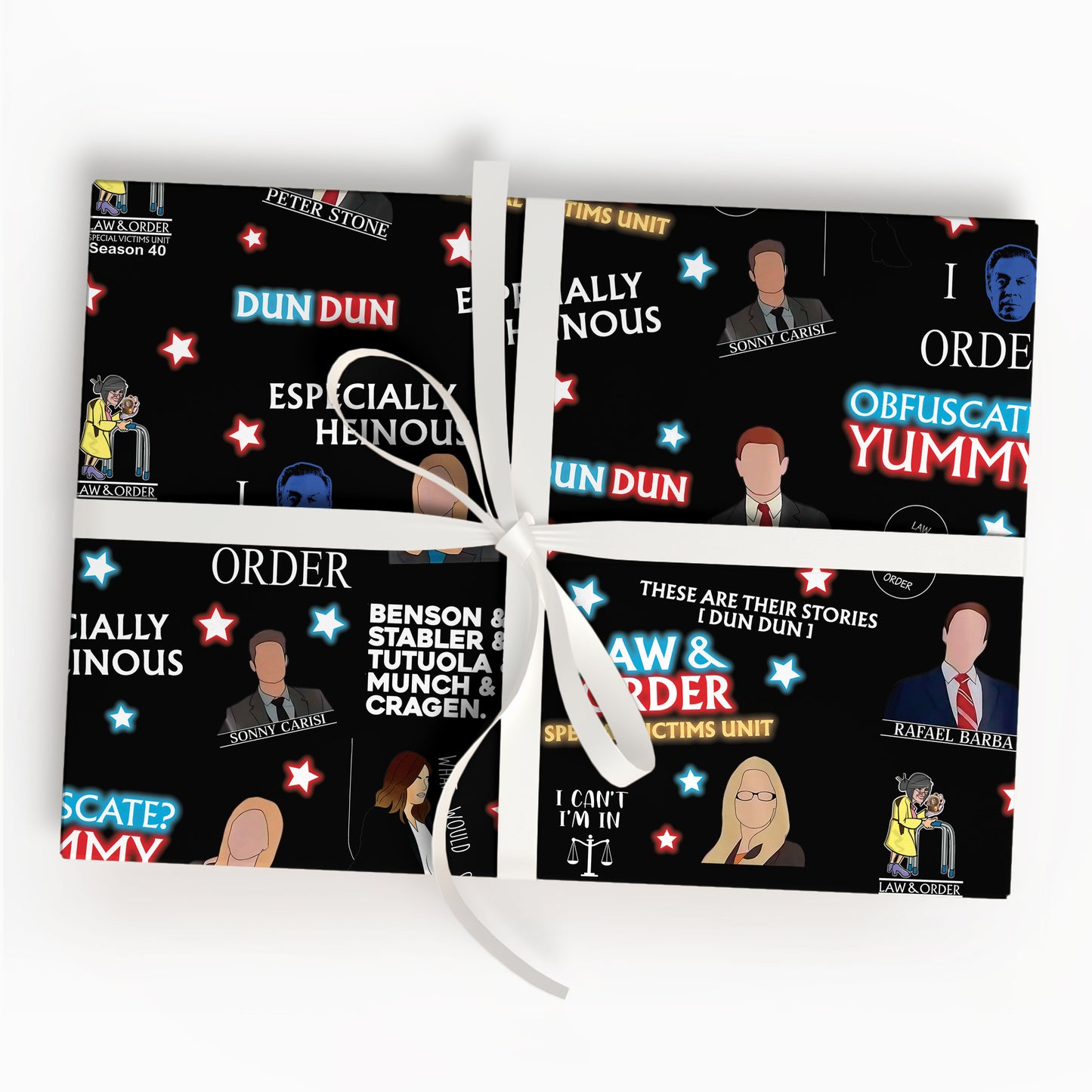 Funny Police Law And Order Wrapping