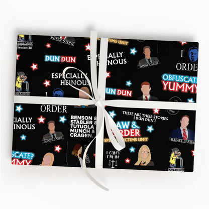 Funny Police Law And Order Wrapping