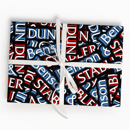 Dun Dun Dun Law And Order Wrapping Paper