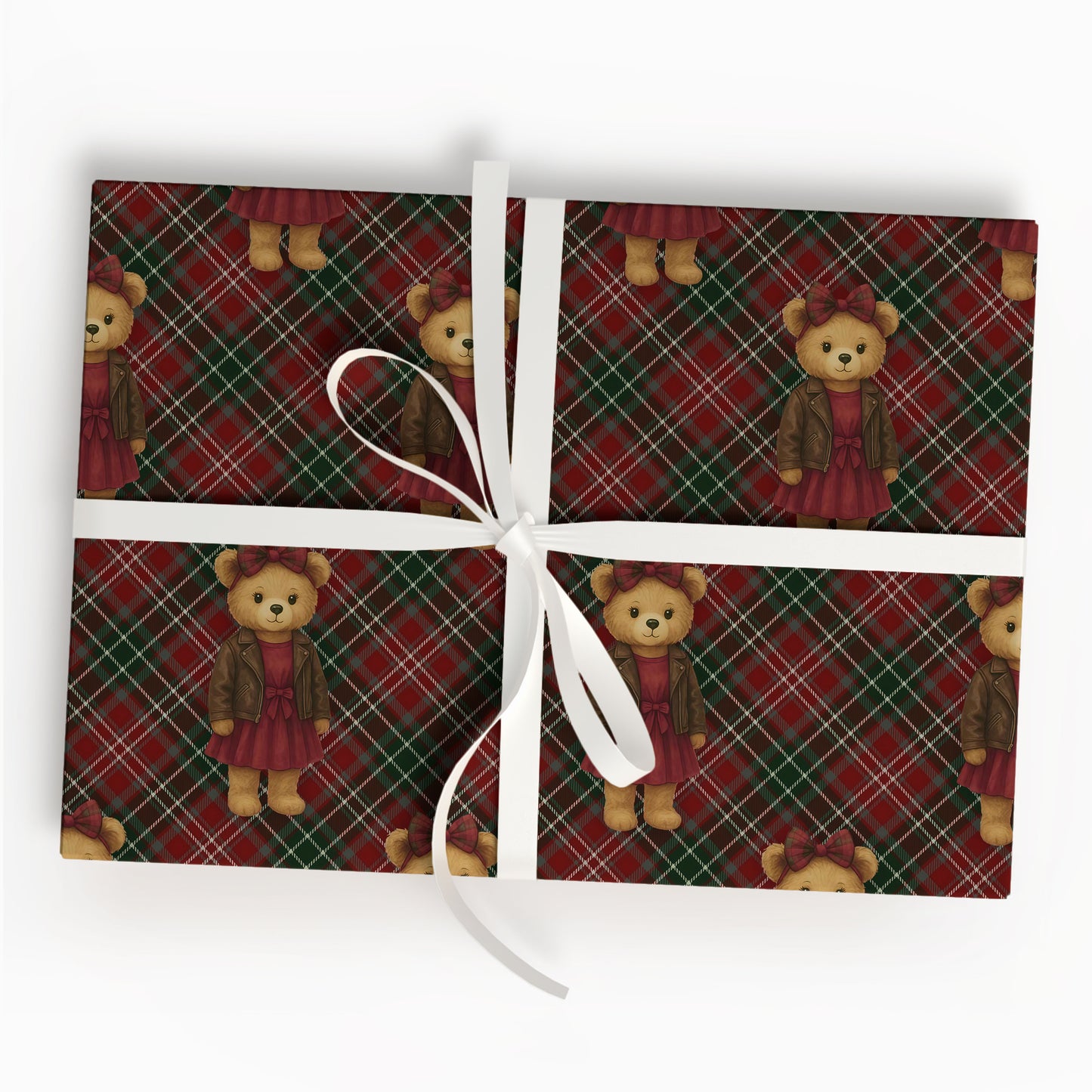 Bear Christmas Wrapping Paper