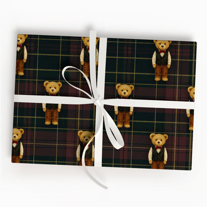 Bear Christmas Wrap Gift