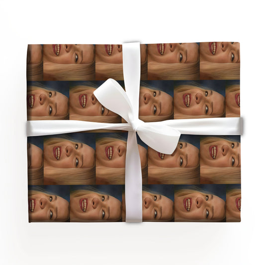 White Chicks Meme Art Board Wrapping Paper, Meme Funny Christmas Wrapping Paper, Funny Gift Wrap