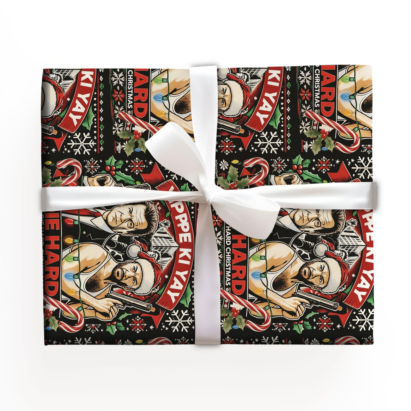 Yippee-ki-yay? ?Die Hard Christmas Wrapping Paper