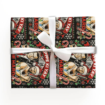 Yippee-ki-yay? ?Die Hard Christmas Wrapping Paper