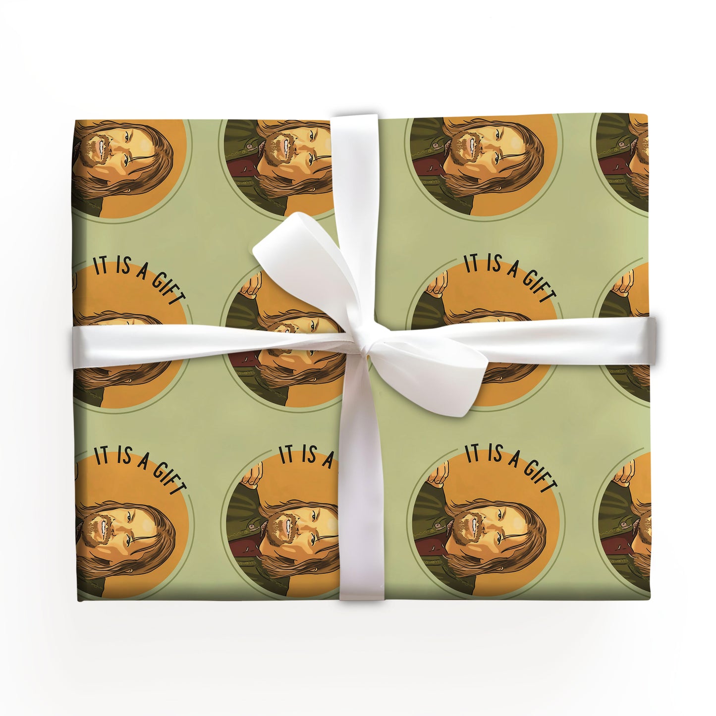 It's A Gift Wrap Gifts, Funny Meme Christmas Movies Character Wrapping, Xmas Gift Wrap