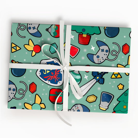 The Legend of Zelda Wrapping Paper