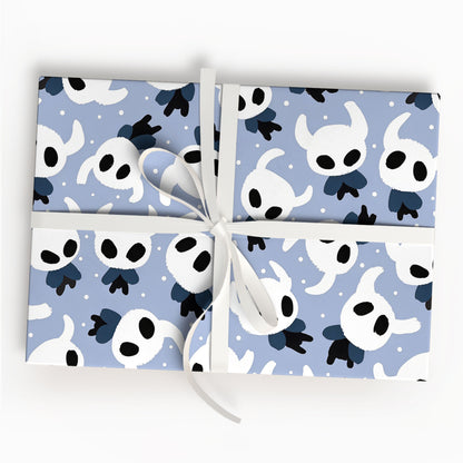 Silksong Wrapping Paper Roll Hollow Knight Gothic Xmas Wrap
