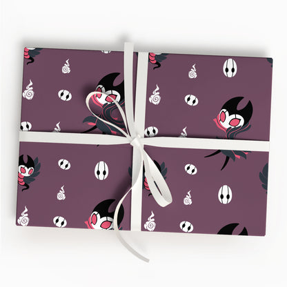 Hollow Knight Gamer Wrapping Paper Silksong Xmas Gift Wrap