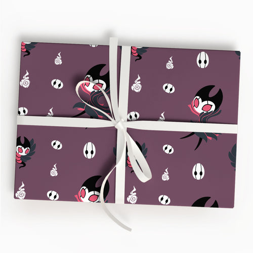 Hollow Knight Gamer Wrapping Paper Silksong Xmas Gift Wrap