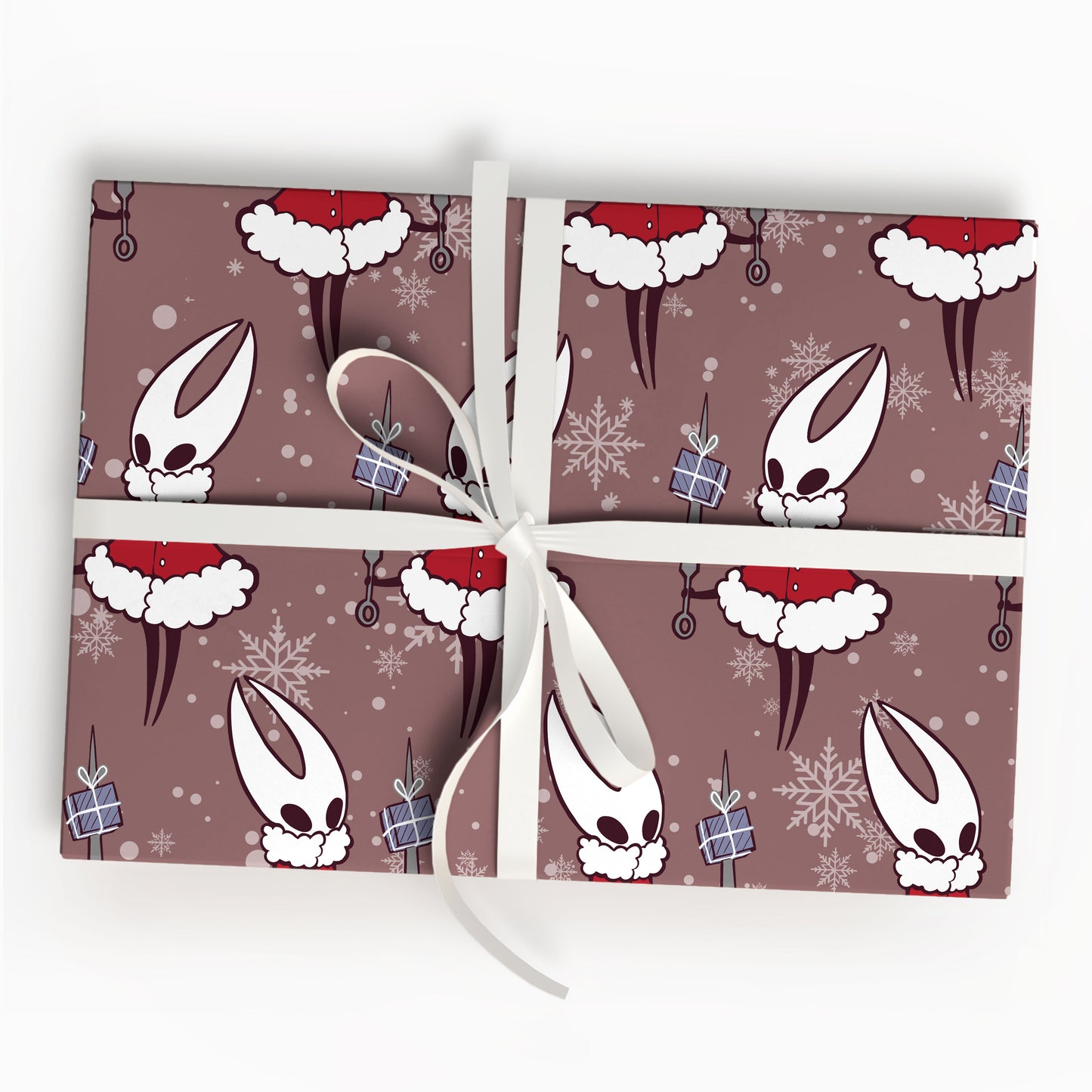 Hollow Knight Silksong Gaming Wrapping Paper Gothic Xmas Roll