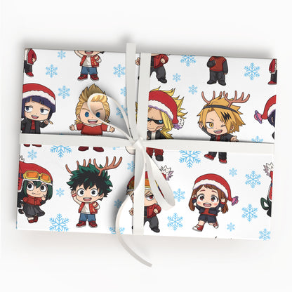 My Hero Academia Wrapping Paper Christmas Gift