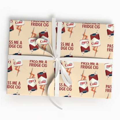 Diet Coke Wrapping Paper Birthday Gifts
