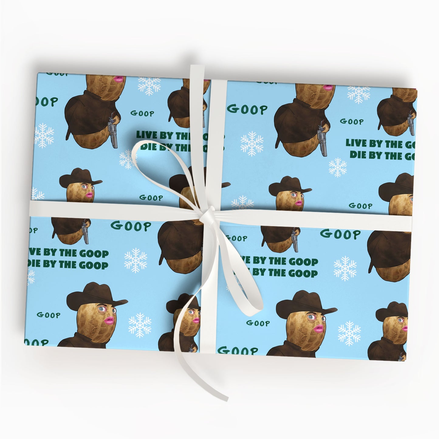Burnt Peanut Christmas Wrapping Paper