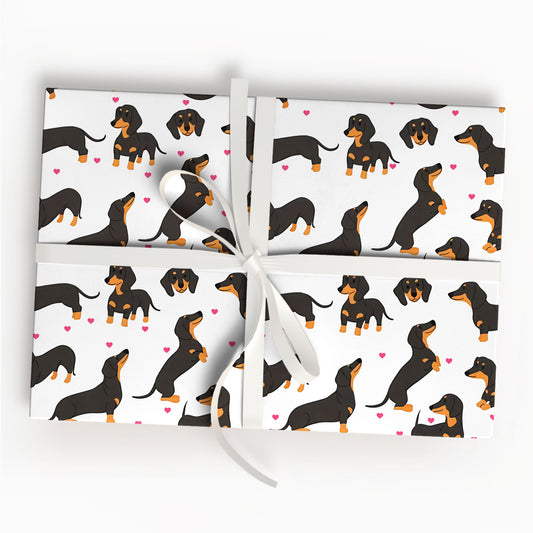 Dachshund Dog Wrapping Paper