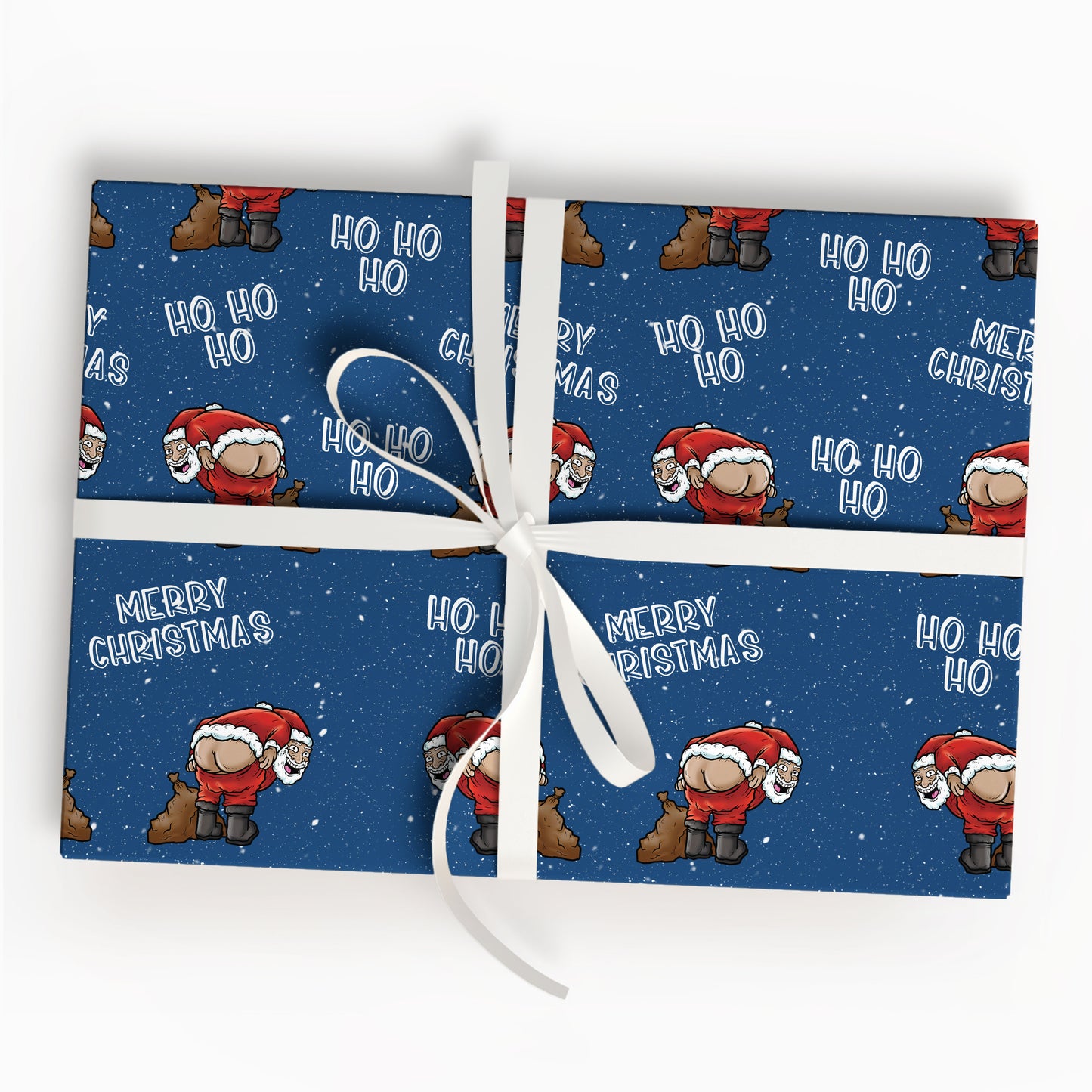 Santa Ho Ho Ho Wrapping Paper