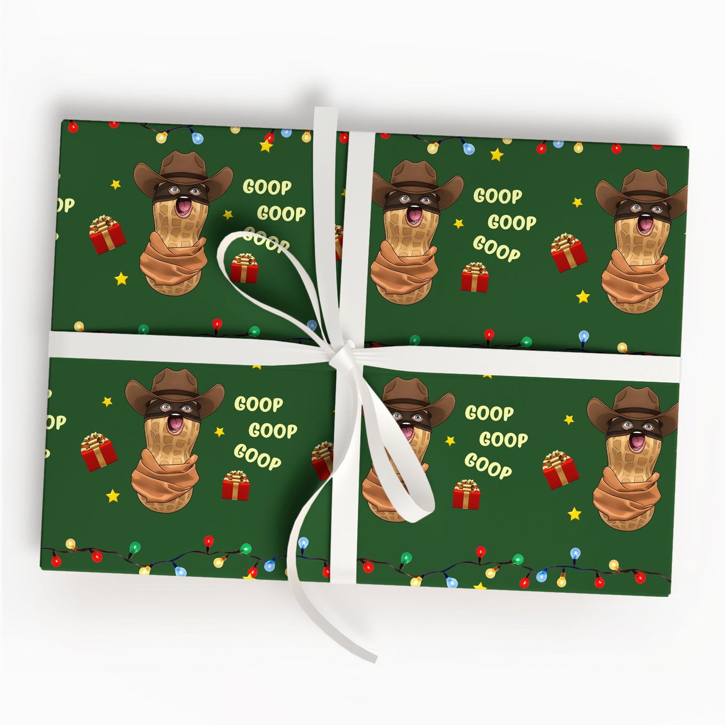 Burnt Peanut Wrapping Paper