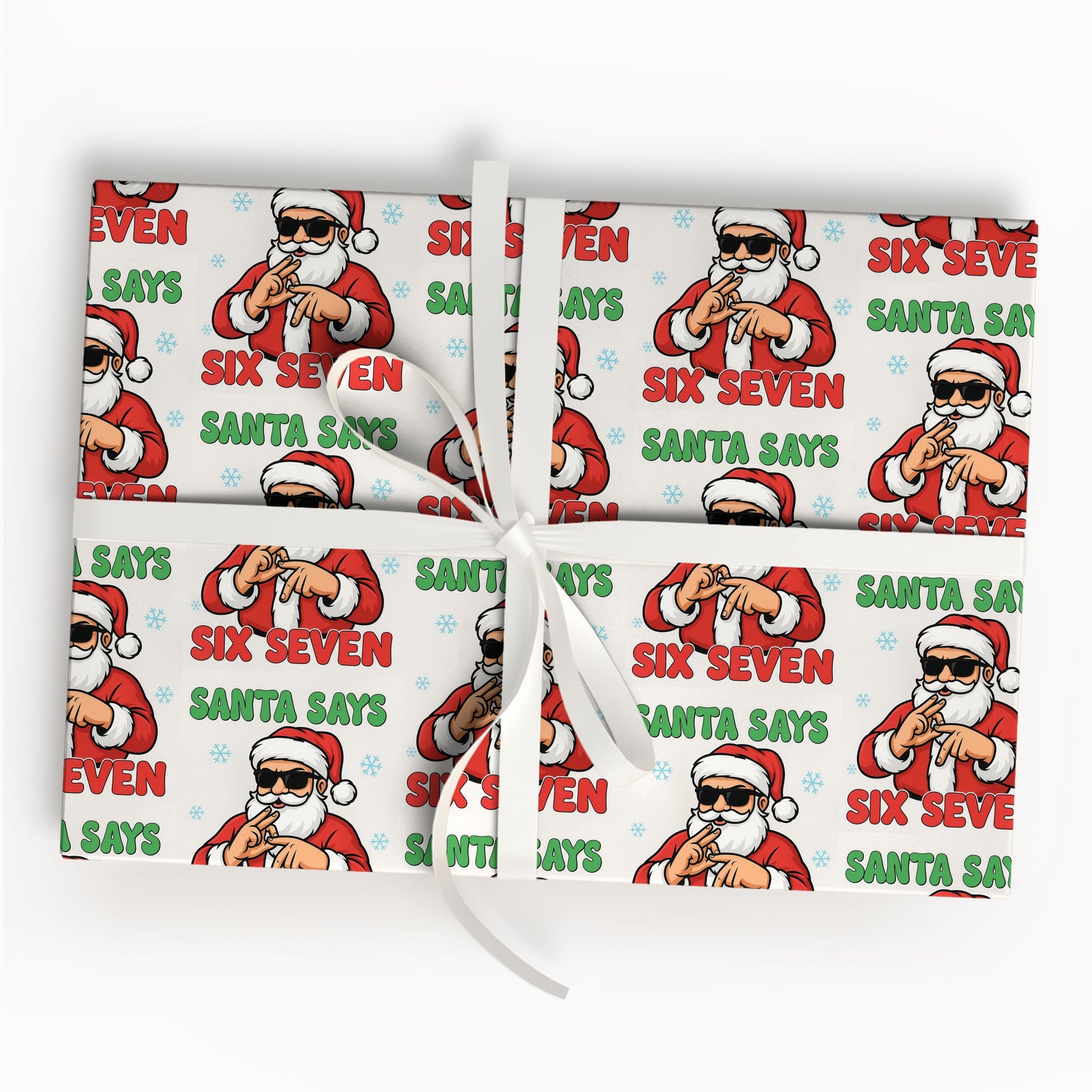 67 Santa Says Wrapping Paper