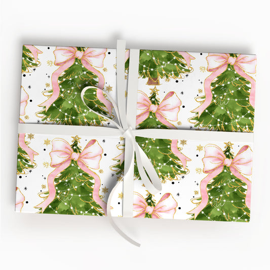Christmas Tree Wrapping Paper