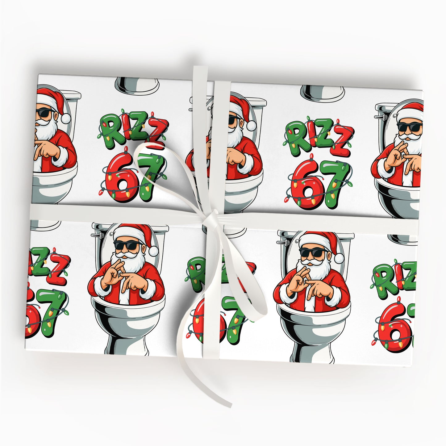 Santa Rizz 67 Wrapping Paper