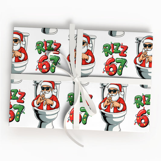 Santa Rizz 67 Wrapping Paper