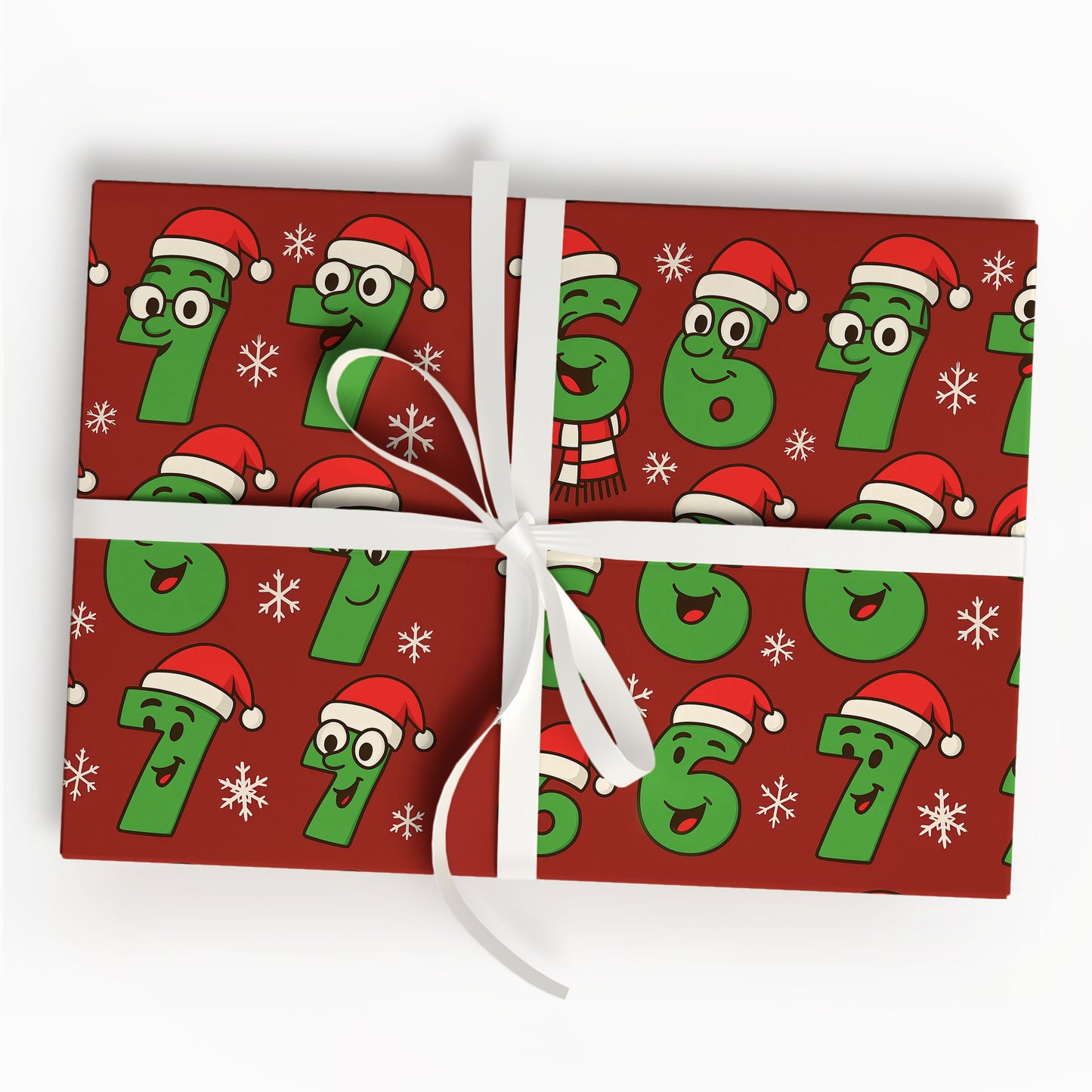 Six Seven Meme Christmas Wrapping Paper