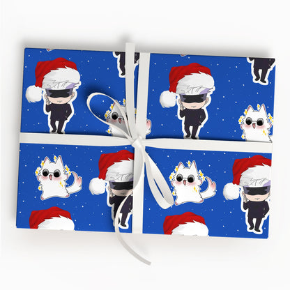 Jujutsu Kaisen Santa Wrapping Paper