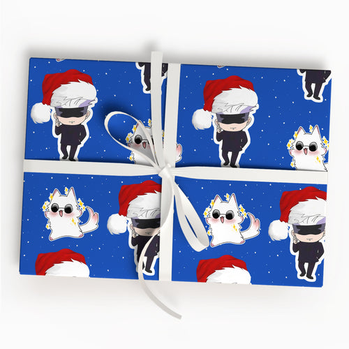 Jujutsu Kaisen Santa Wrapping Paper