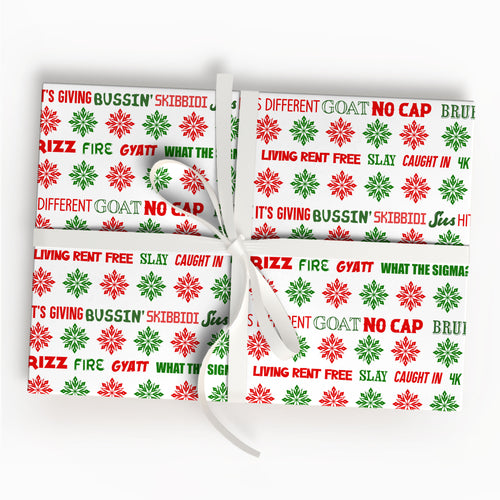 Meme Slang Wrapping Paper