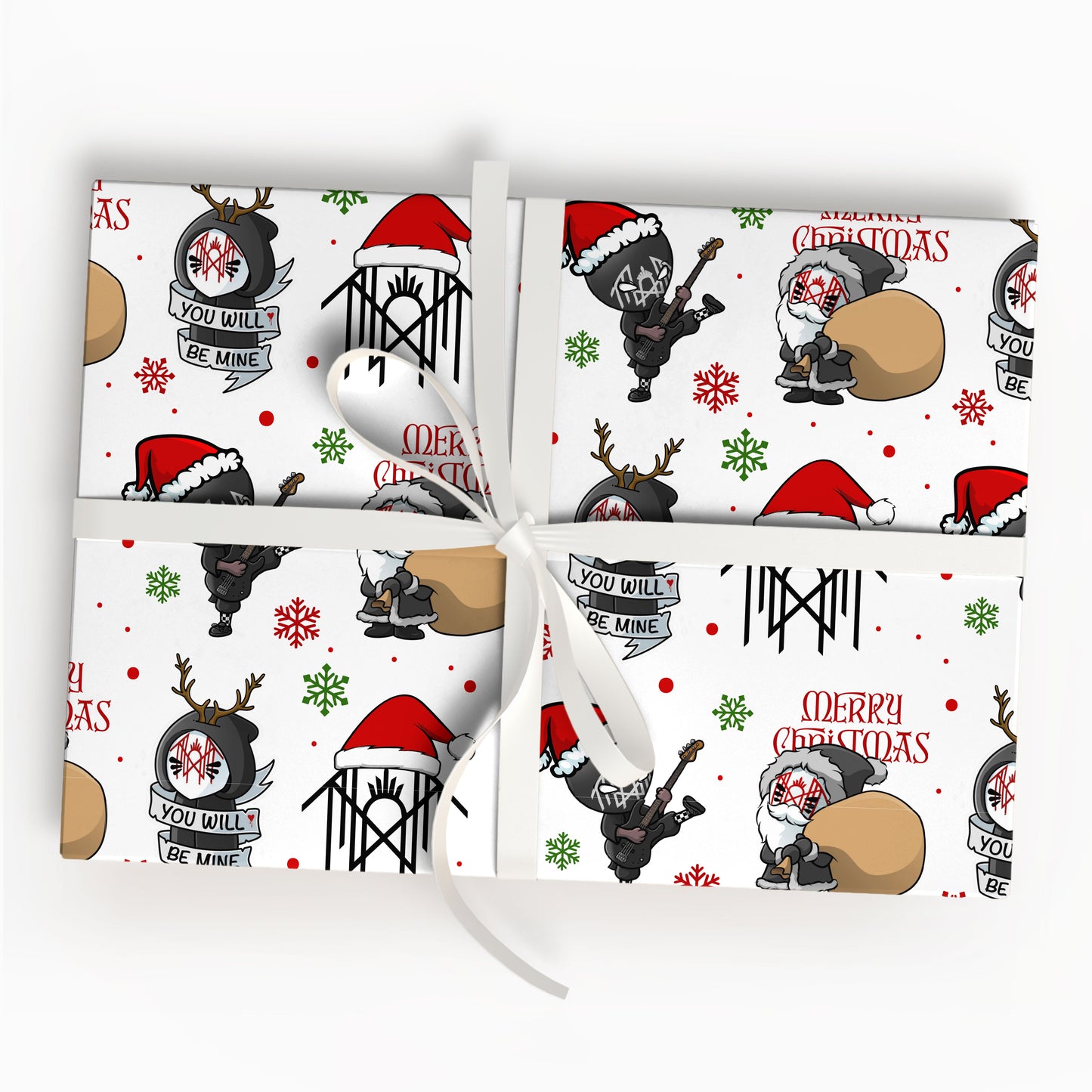 Sleep Token Christmas Wrapping Paper Sheet