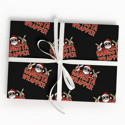 Meme Santa Gangsta Wrapper Gifts