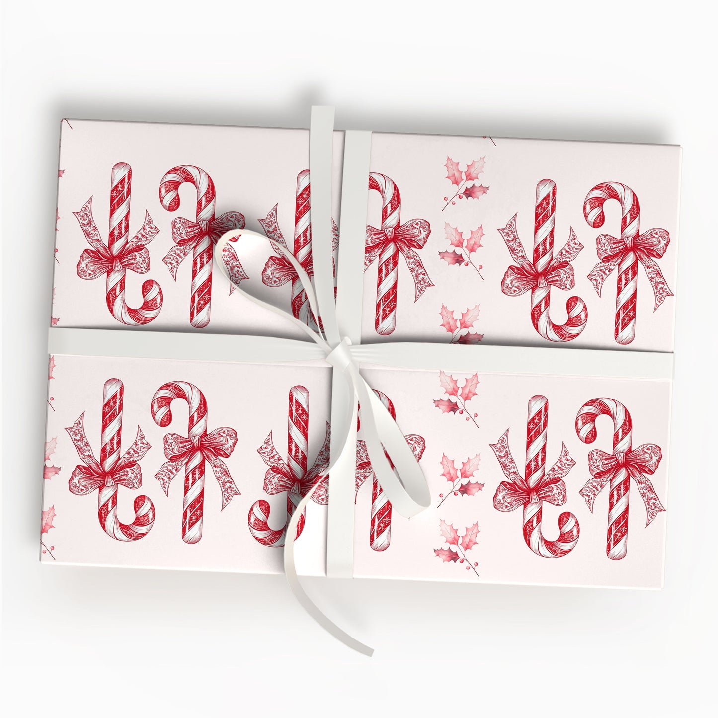 Candy Cane Wrapping Paper