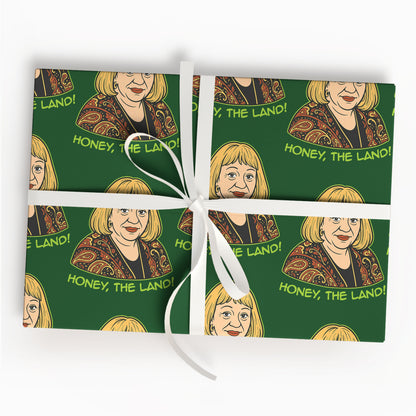 Honey The Land Sylvia Browne Wrapping Paper Rolls