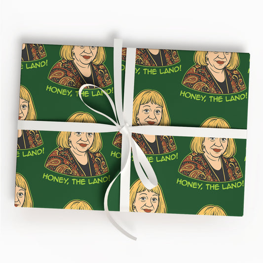 Honey The Land Sylvia Browne Wrapping Paper Rolls